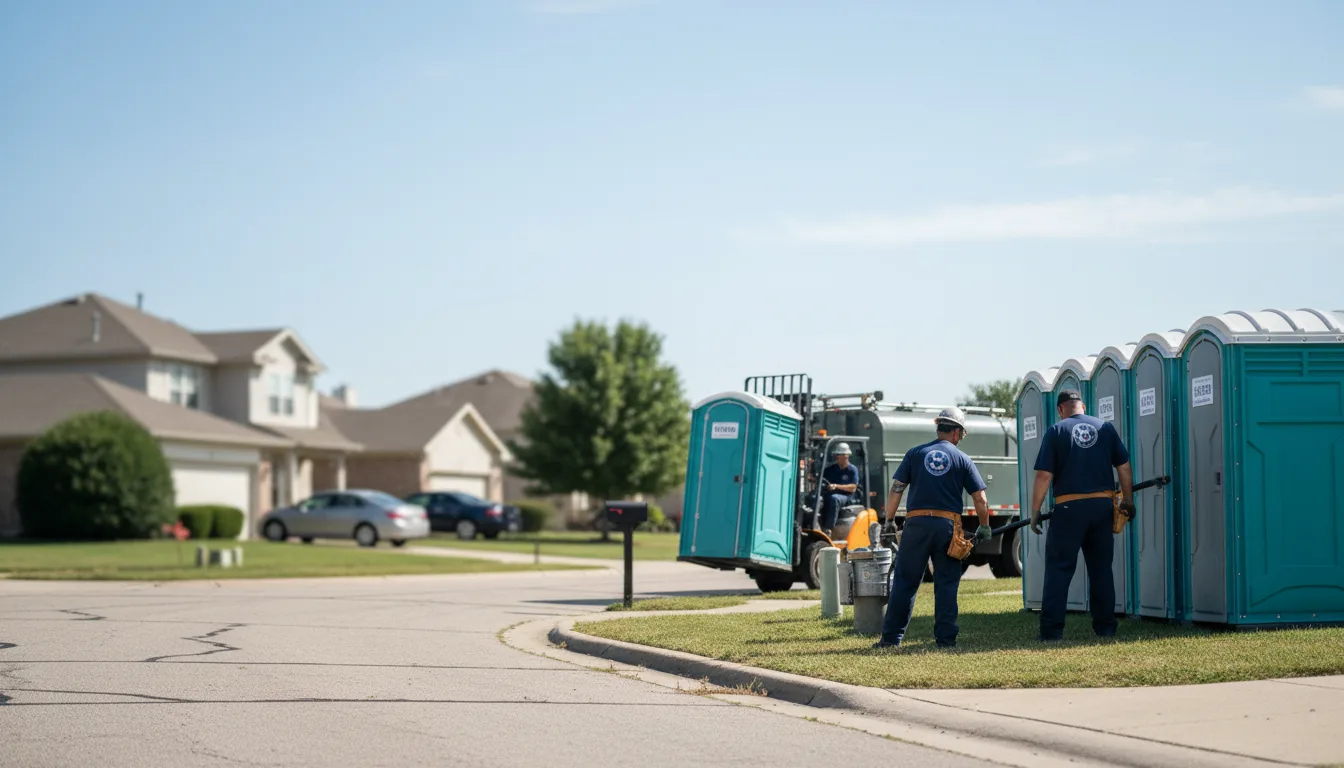 Porta Potty Rental in Belle Plaine, IA near me